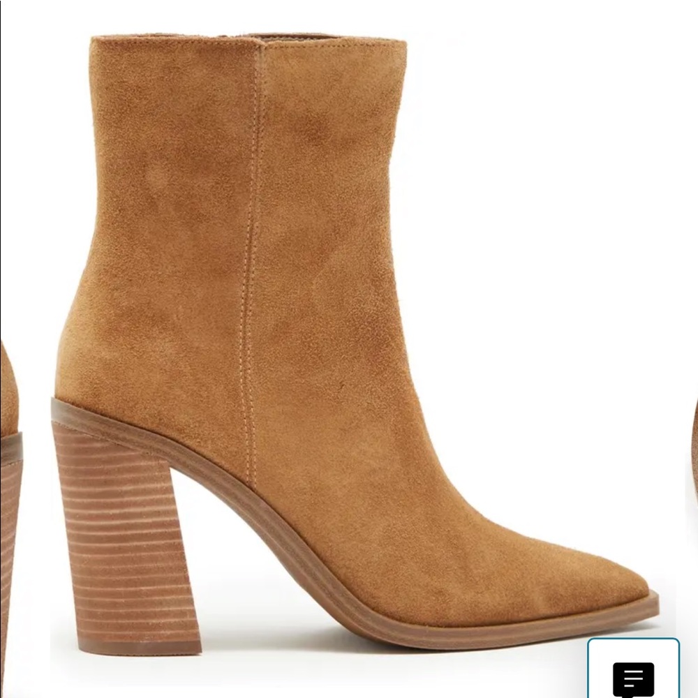 Steve Madden Sparrow Block Heel Bootie Size 7